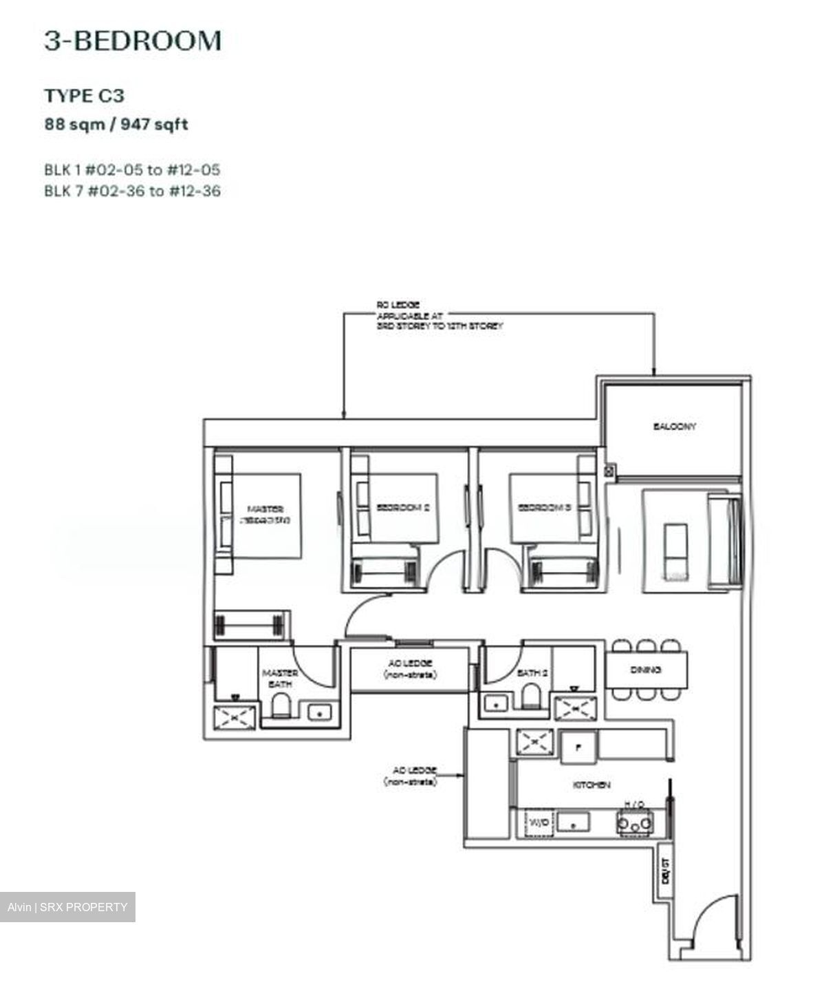 Parktown Residence (D18), Apartment #553486371
